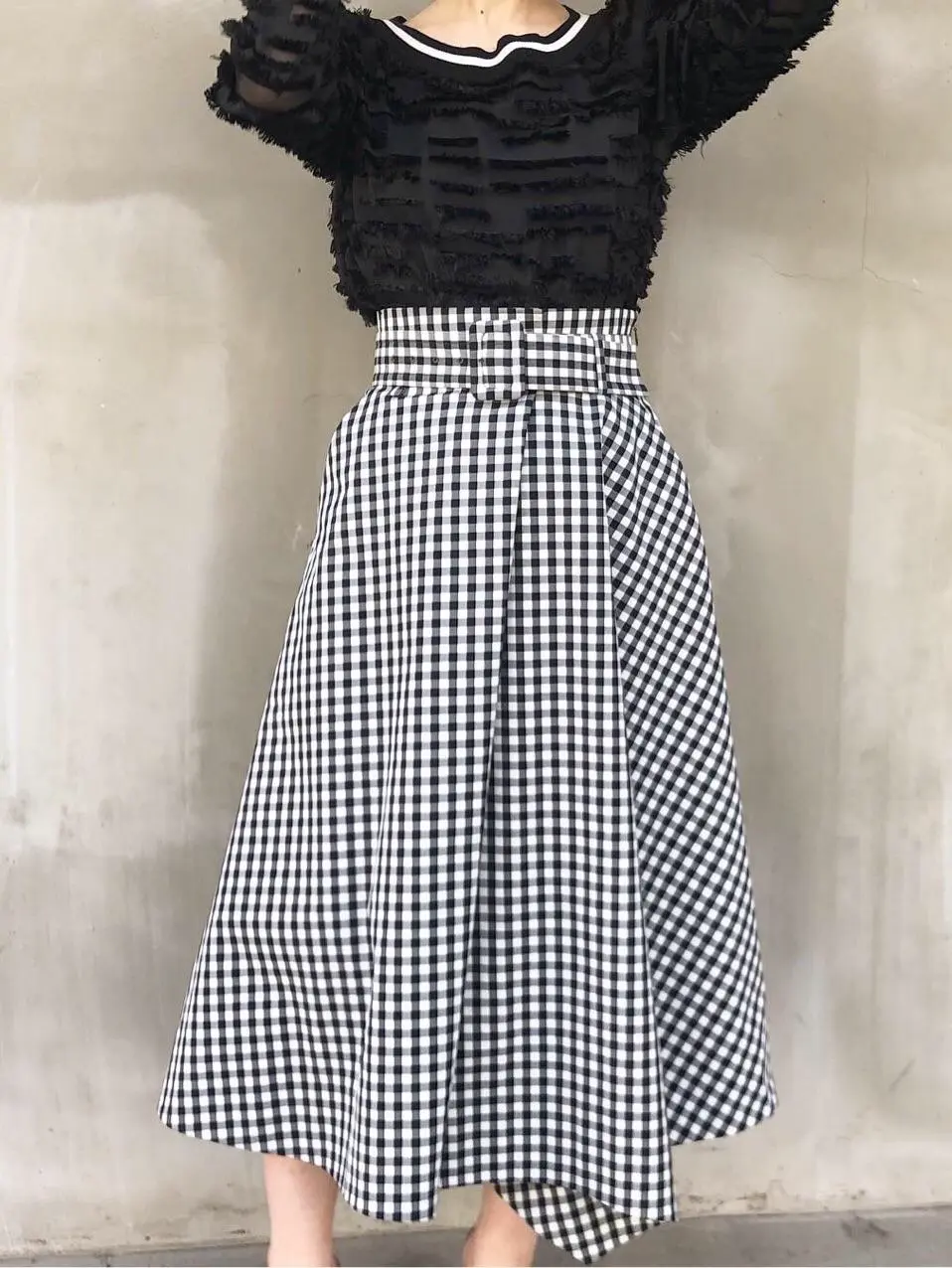 GRACE CONTINENTAL 青木育日 コーディネート画像