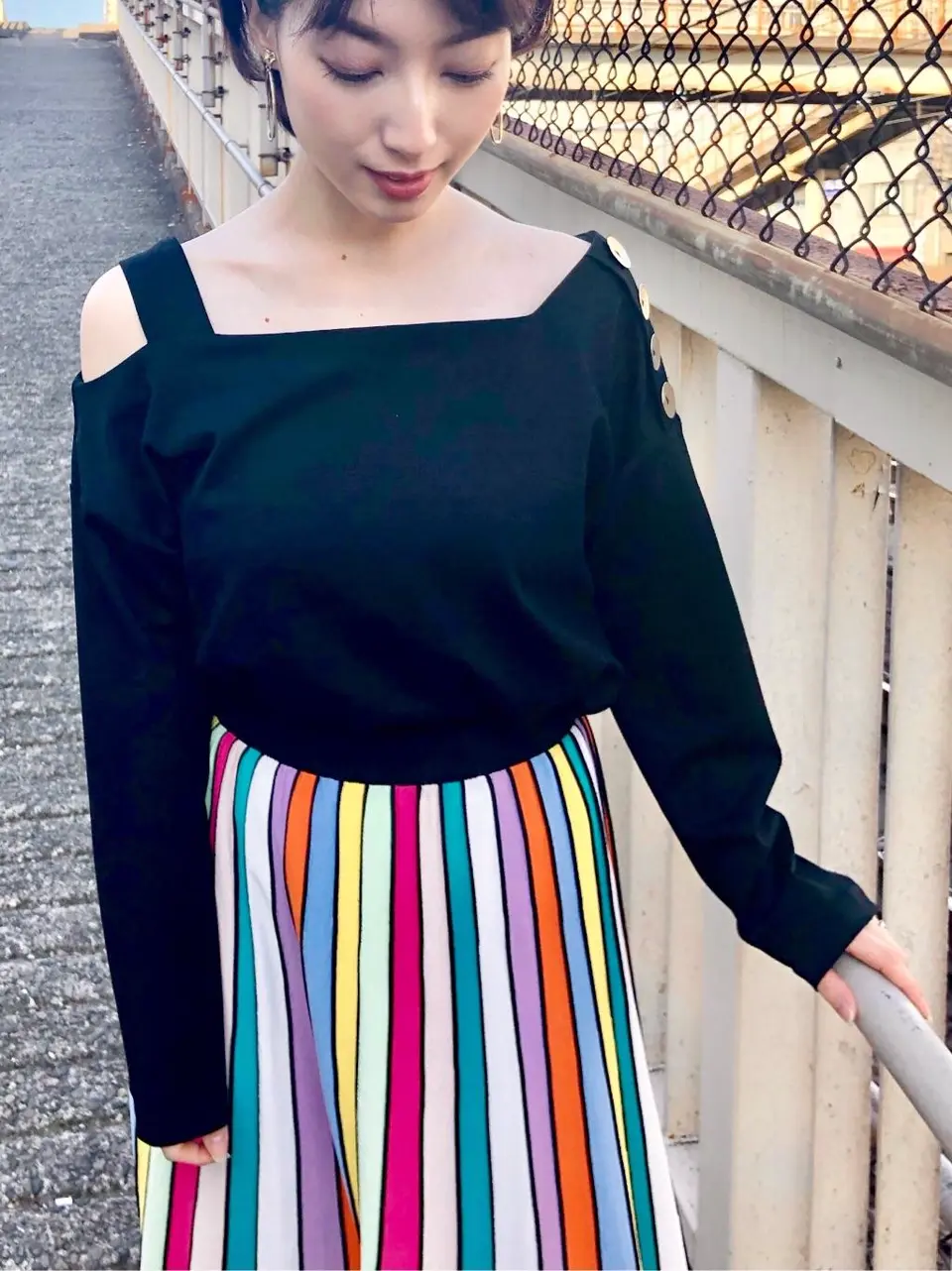 GRACE CONTINENTAL 青木育日 コーディネート画像