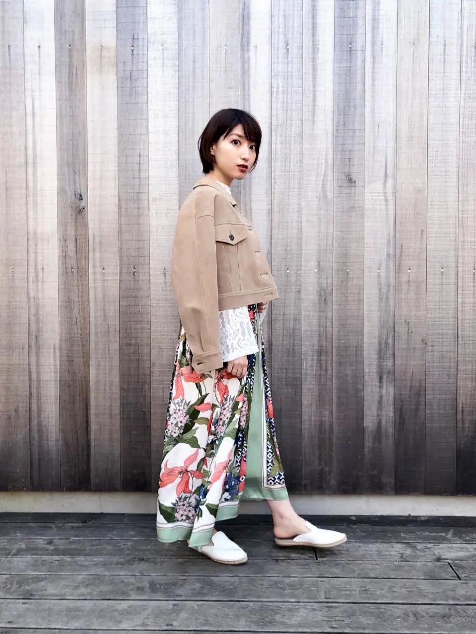 GRACE CONTINENTAL 青木育日 コーディネート画像