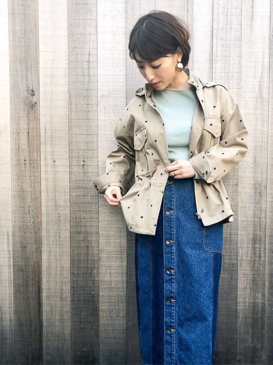 GRACE CONTINENTAL 青木育日 コーディネート画像