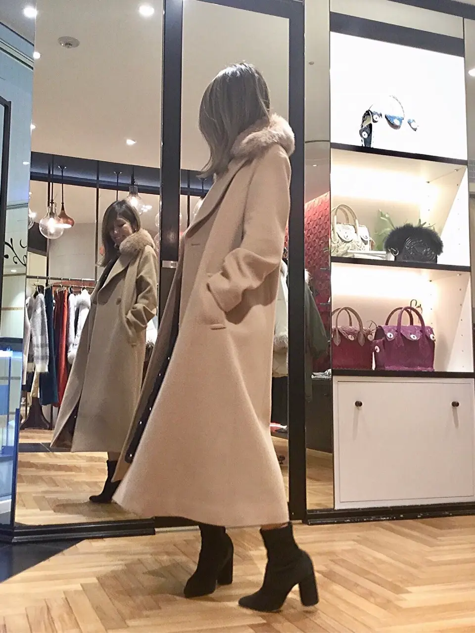 GRACE CONTINENTAL yukimi yonee コーディネート画像