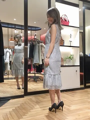 GRACE CONTINENTAL yukimi yonee コーディネート画像