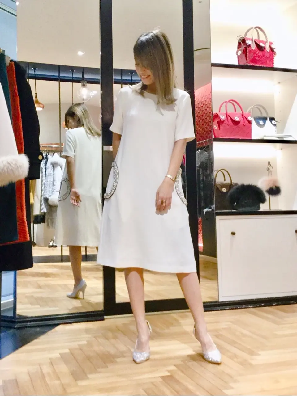 GRACE CONTINENTAL yukimi yonee コーディネート画像