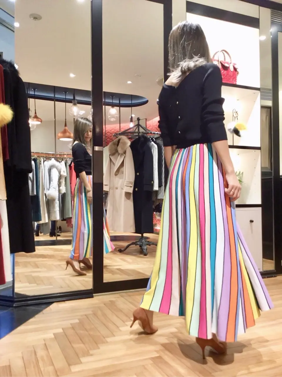 GRACE CONTINENTAL yukimi yonee コーディネート画像