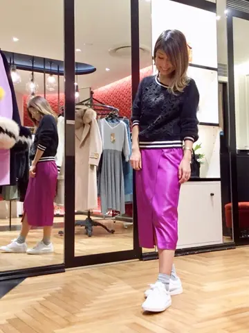 GRACE CONTINENTAL yukimi yonee コーディネート画像