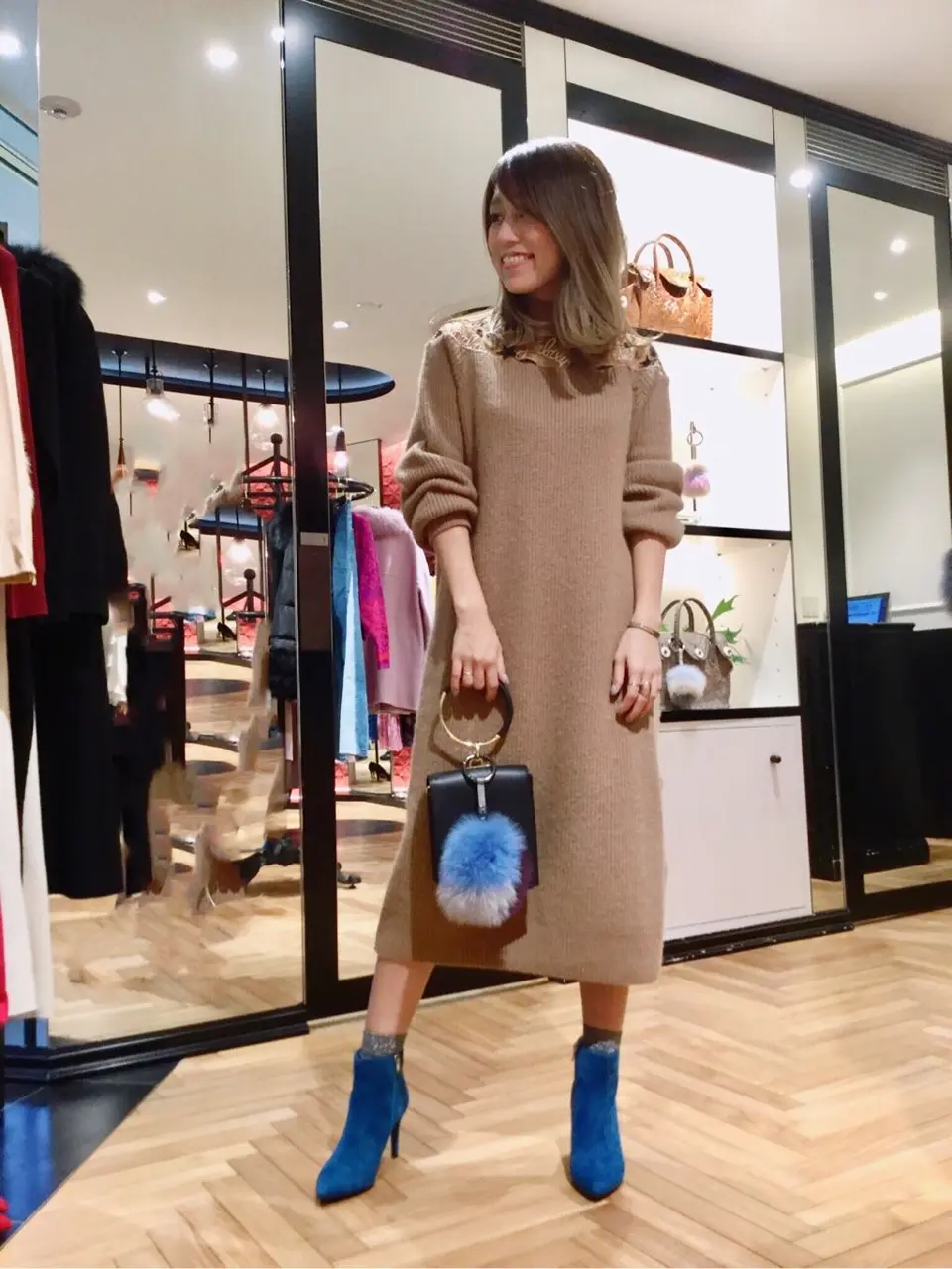 GRACE CONTINENTAL yukimi yonee コーディネート画像