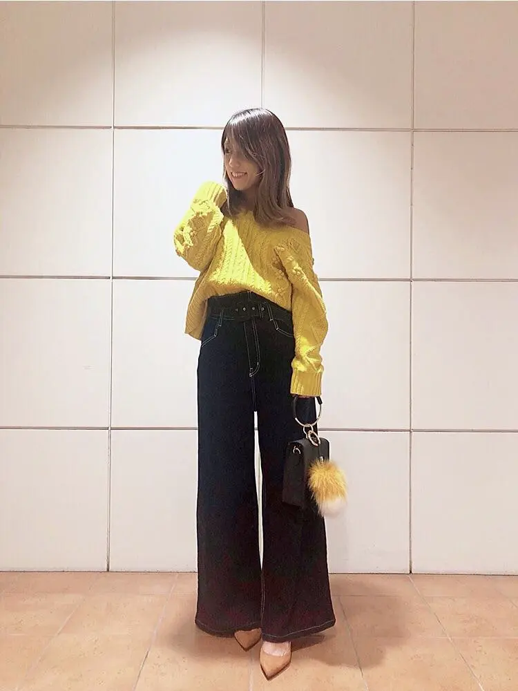 GRACE CONTINENTAL yukimi yonee コーディネート画像