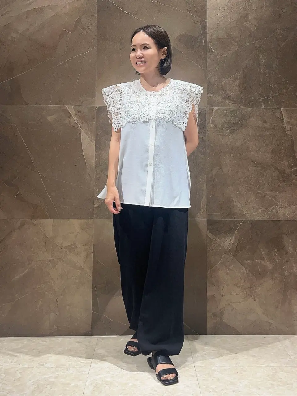 GRACE CONTINENTAL 穐山　香織 コーディネート画像