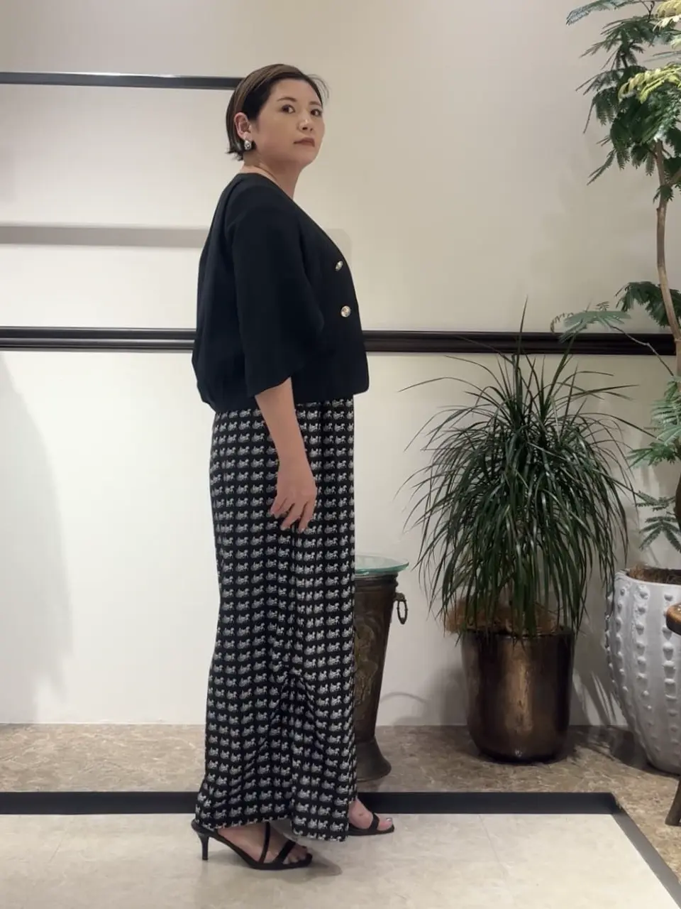 GRACE CONTINENTAL N.YURI コーディネート画像