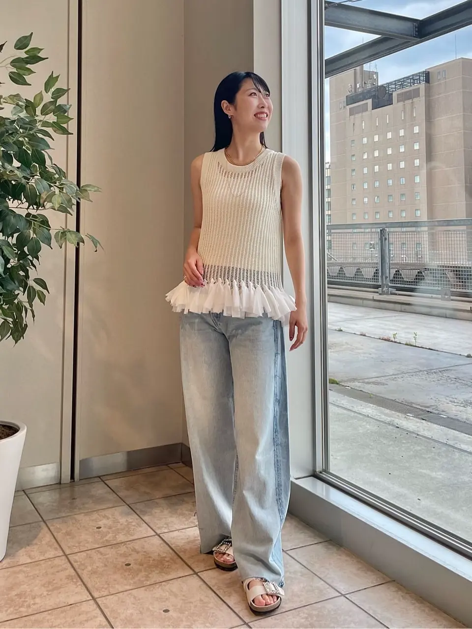 GRACE CONTINENTAL 端場　わかな コーディネート画像