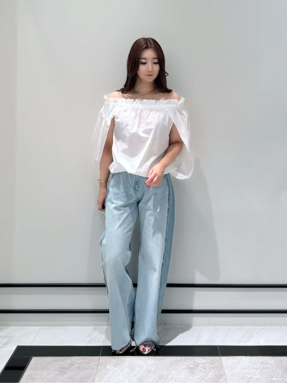 GRACE CONTINENTAL MOMOKO コーディネート画像