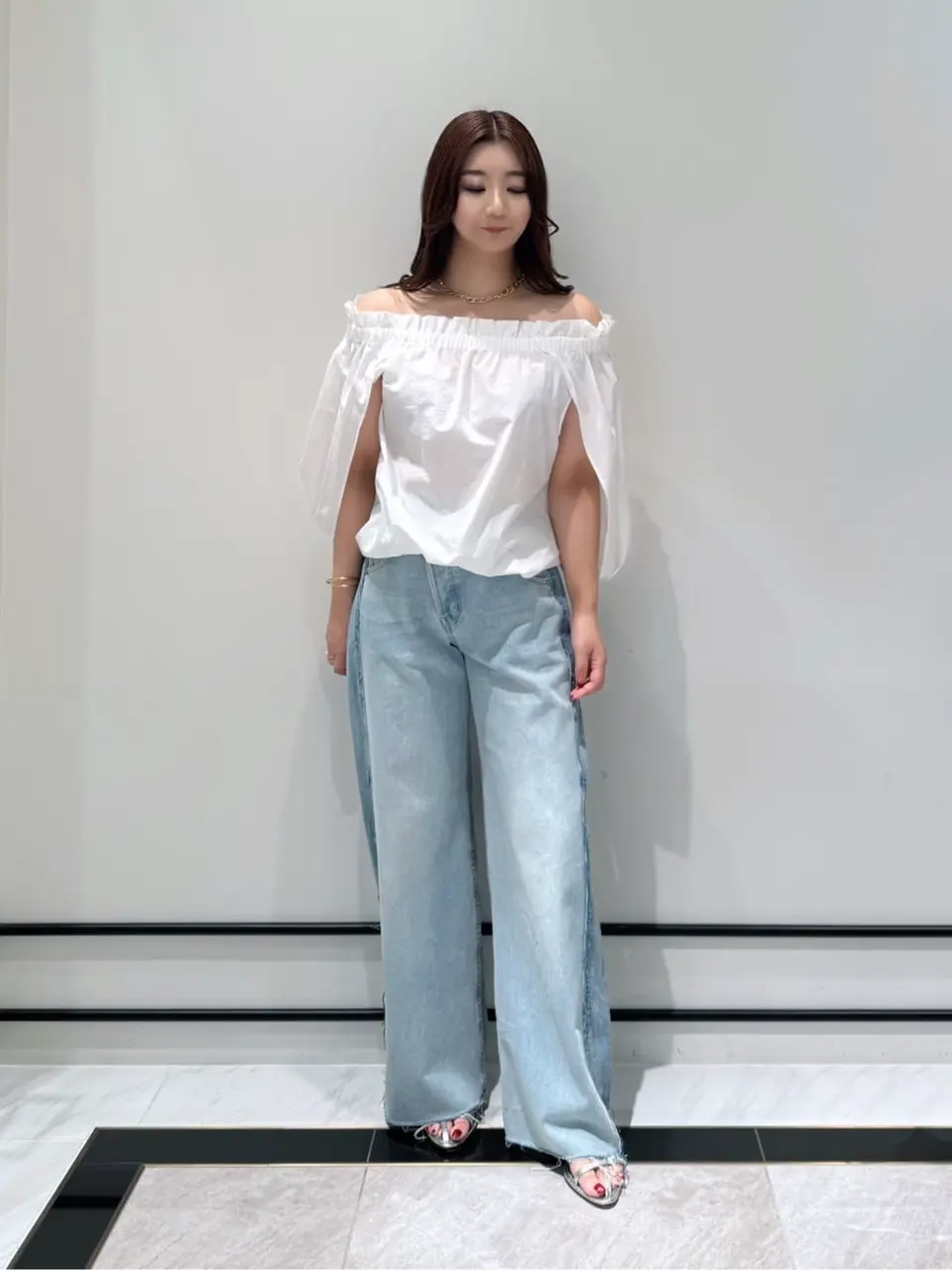 GRACE CONTINENTAL MOMOKO コーディネート画像