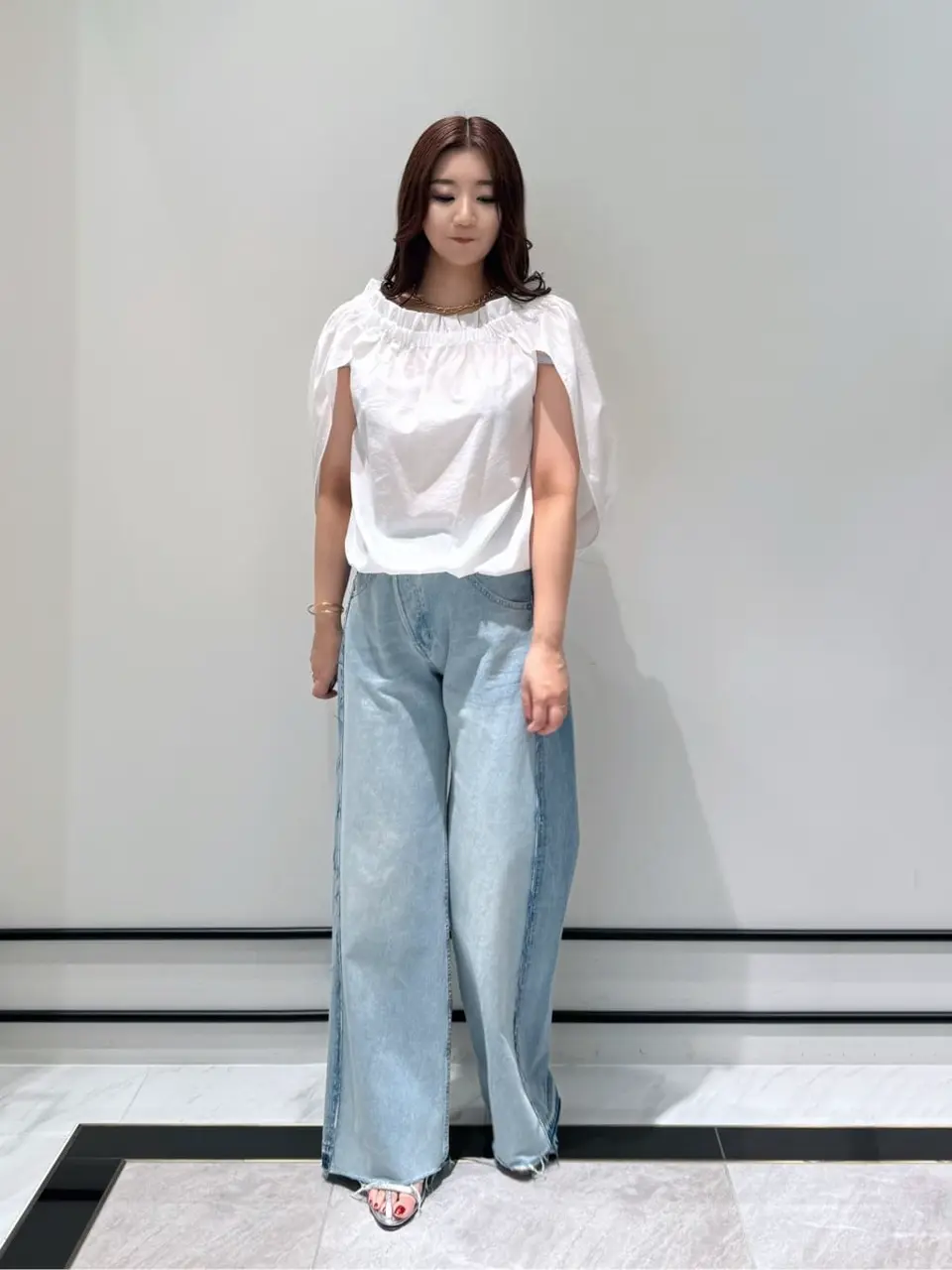 GRACE CONTINENTAL MOMOKO コーディネート画像