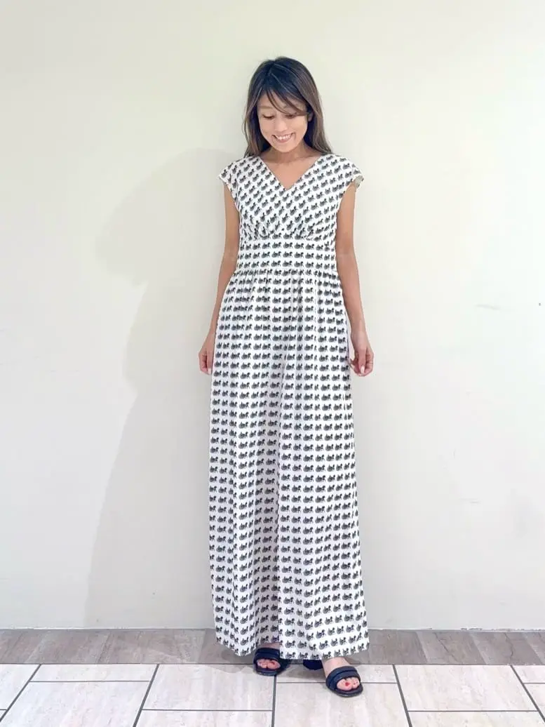 GRACE CONTINENTAL yukimi yonee コーディネート画像