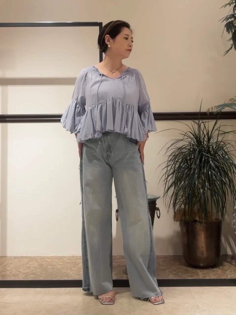 GRACE CONTINENTAL N.YURI コーディネート画像