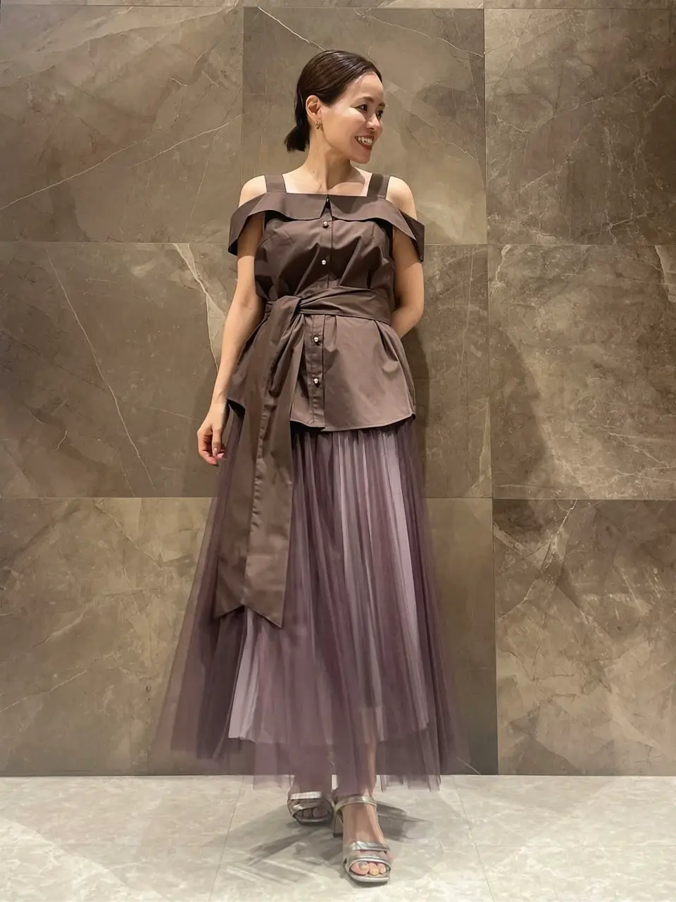 GRACE CONTINENTAL 穐山　香織 コーディネート画像