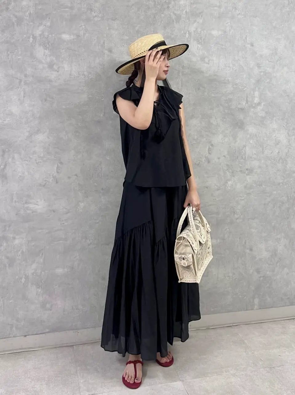 GRACE CONTINENTAL NORIA コーディネート画像