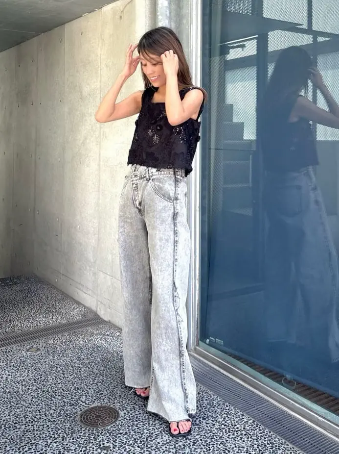 GRACE CONTINENTAL yukimi yonee コーディネート画像