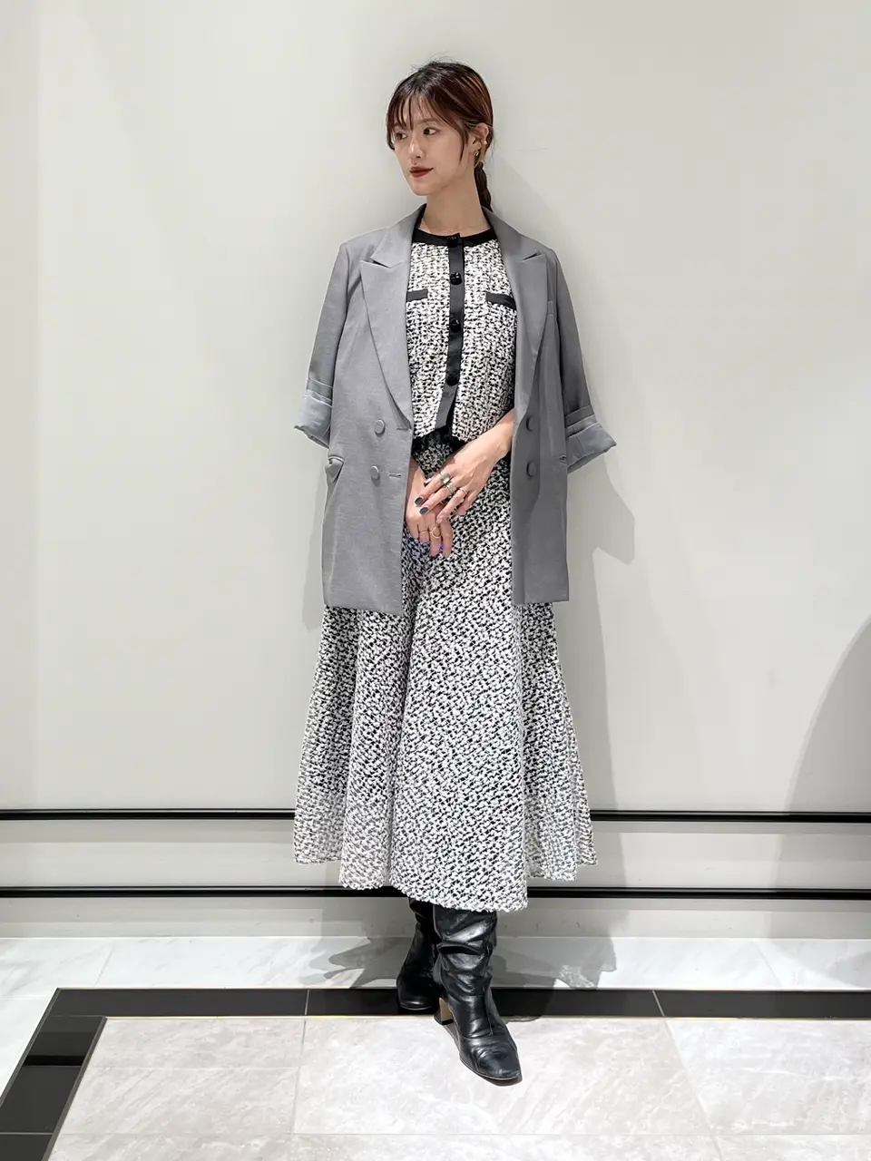 GRACE CONTINENTAL A.Kameyama コーディネート画像