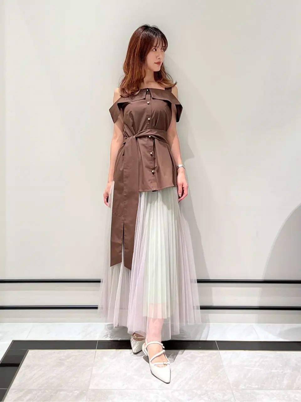 GRACE CONTINENTAL A.Kameyama コーディネート画像