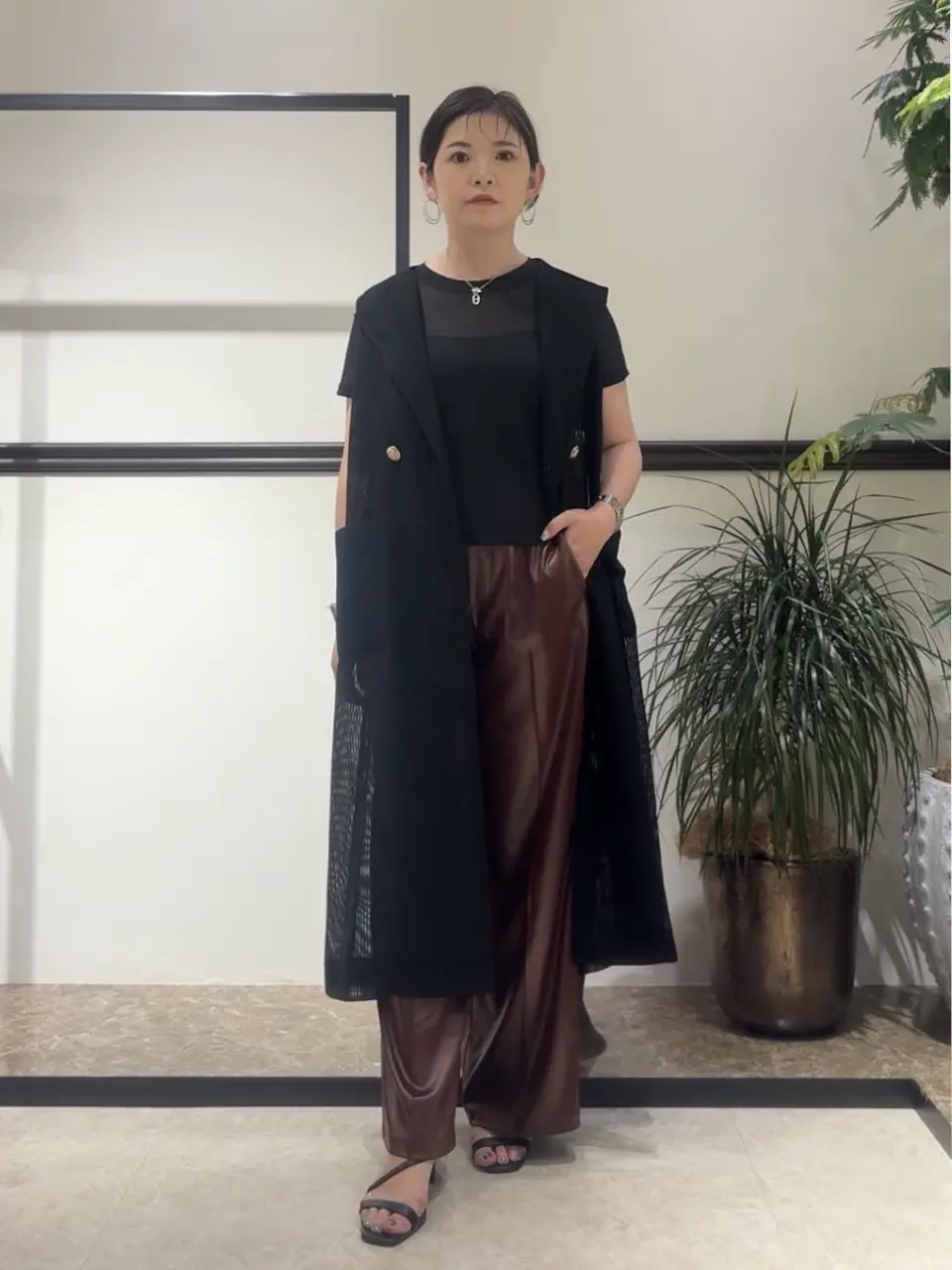 GRACE CONTINENTAL N.YURI コーディネート画像