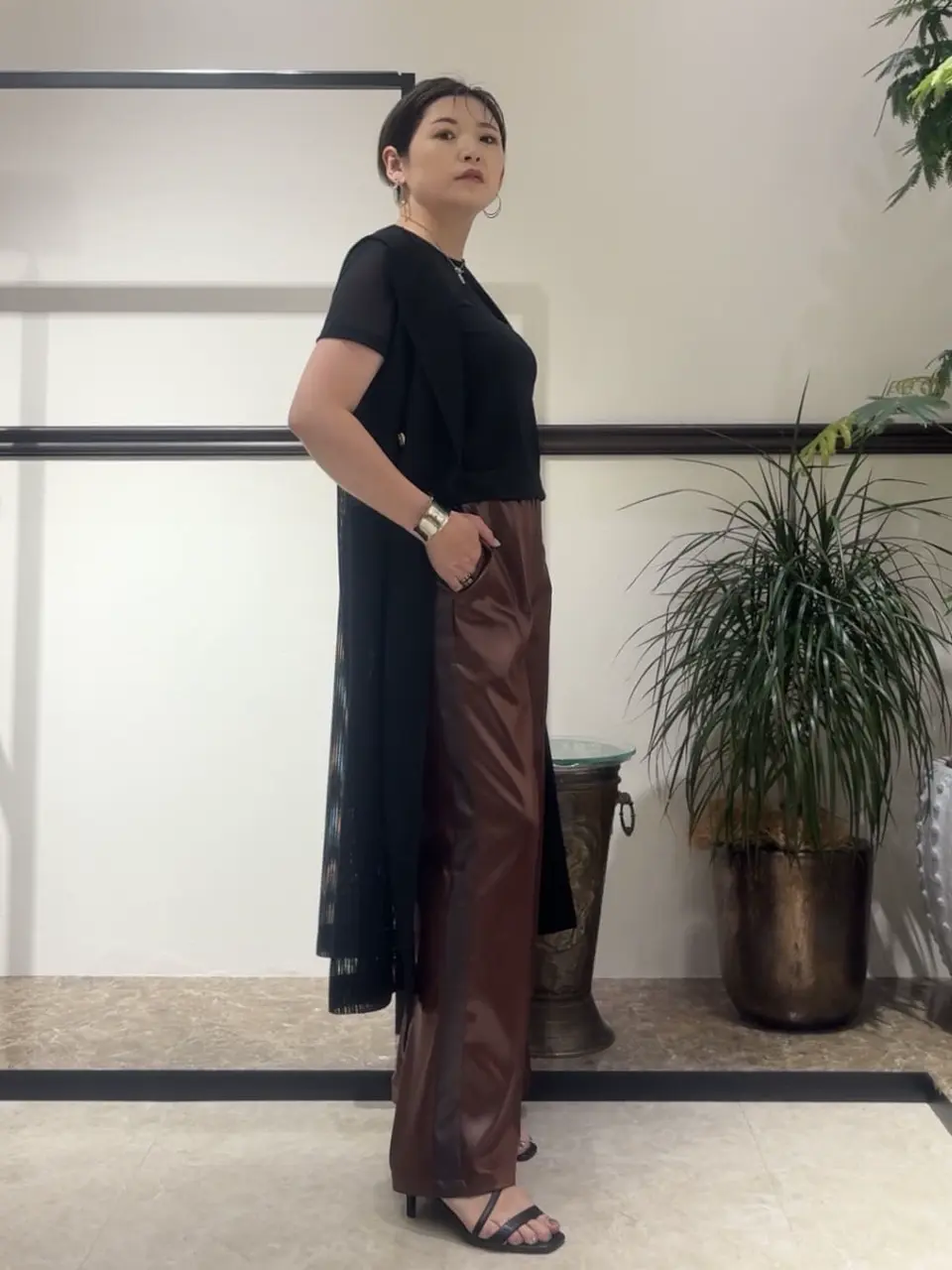 GRACE CONTINENTAL N.YURI コーディネート画像