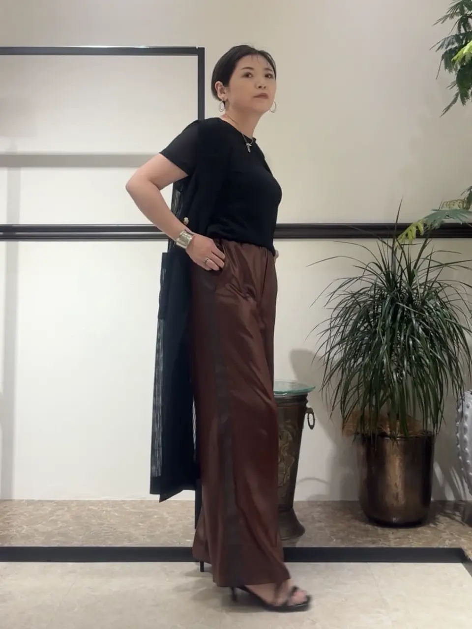 GRACE CONTINENTAL N.YURI コーディネート画像