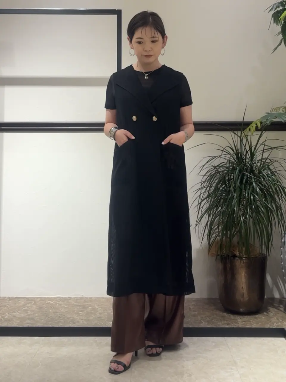 GRACE CONTINENTAL N.YURI コーディネート画像