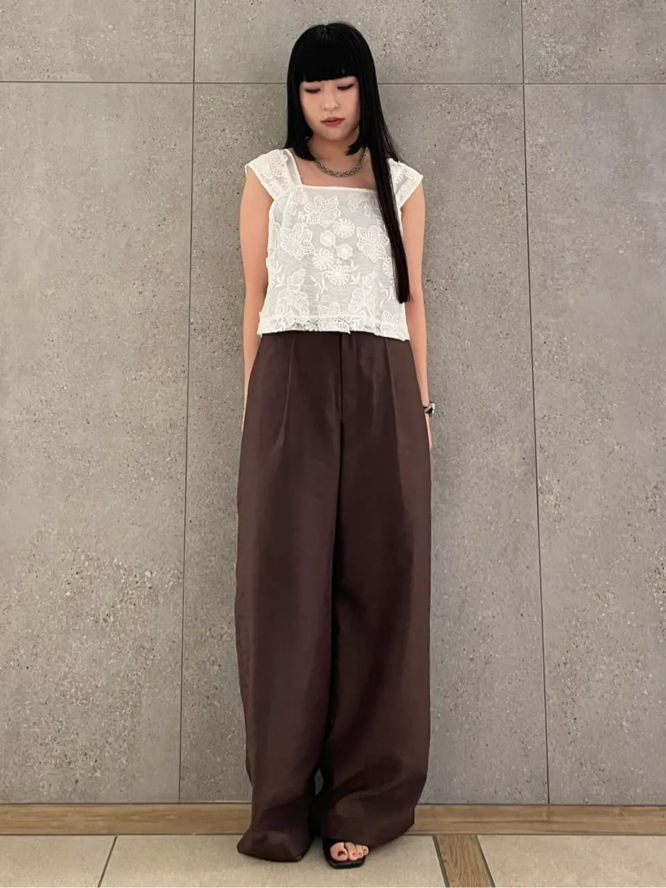 GRACE CONTINENTAL 清水　杏梨 コーディネート画像