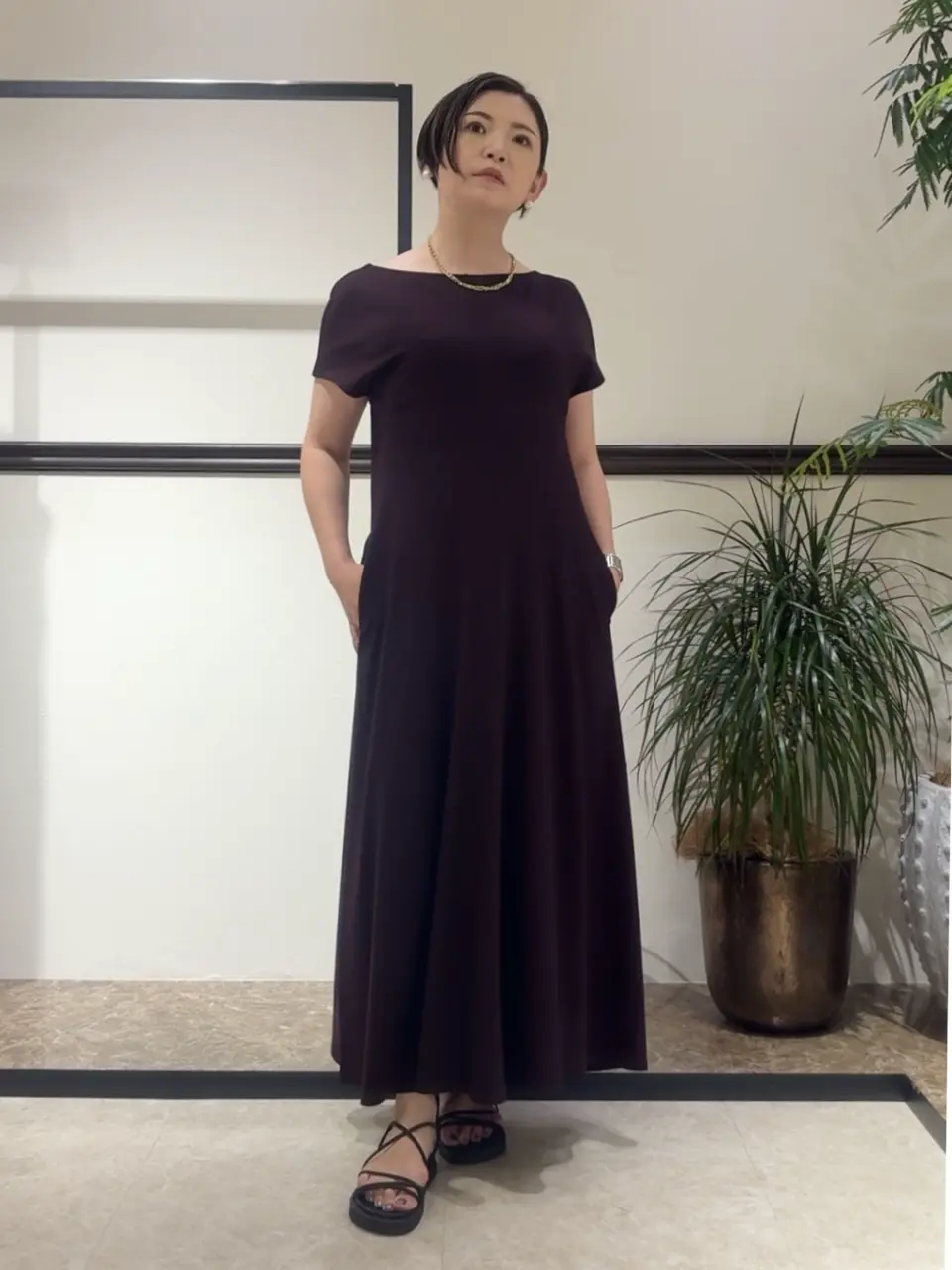 GRACE CONTINENTAL N.YURI コーディネート画像