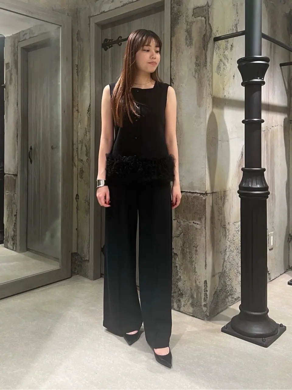 GRACE CONTINENTAL 赤坂 梨来 コーディネート画像