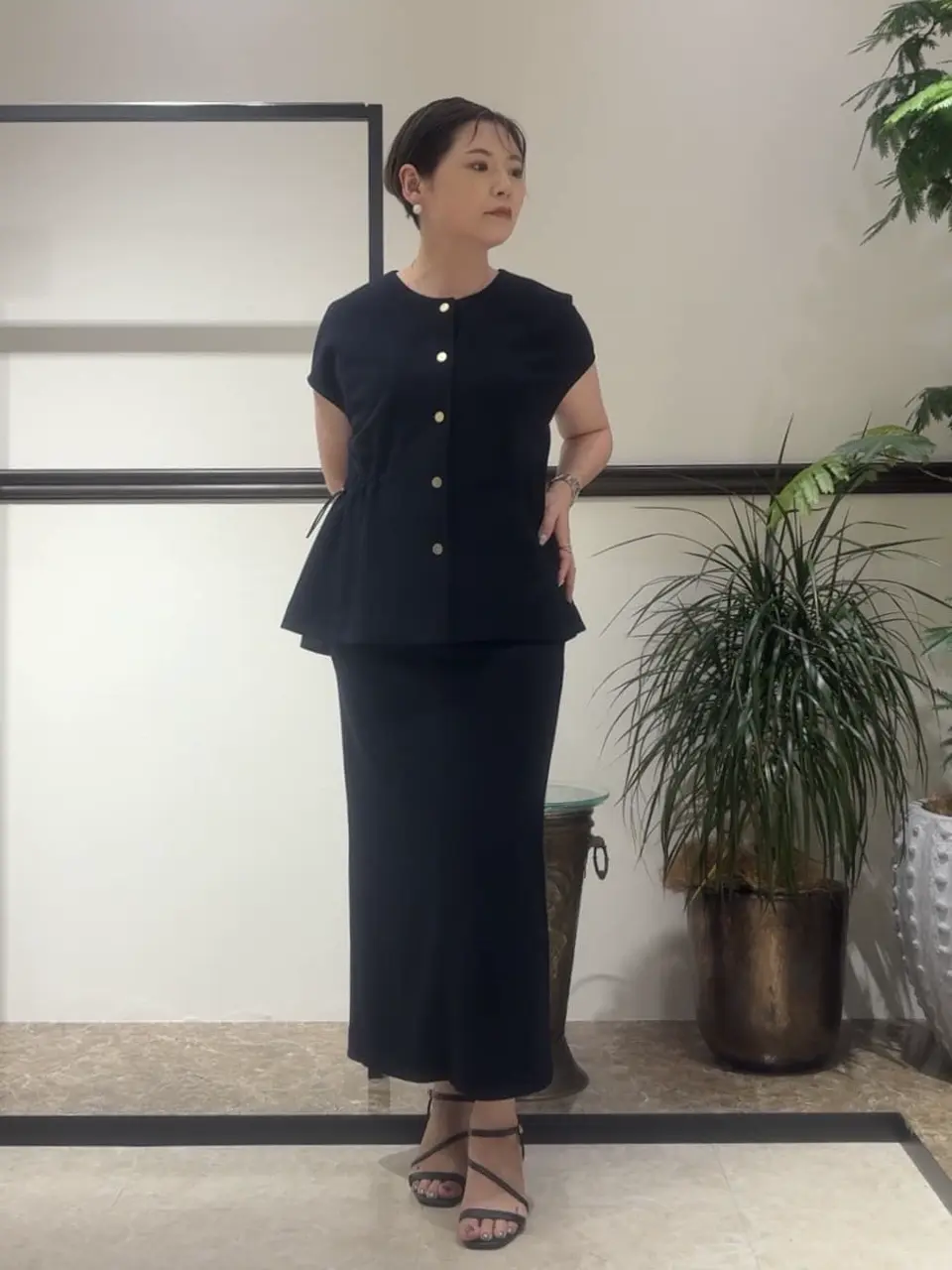 【グレースコンチネンタル】ダブルクロスジャージトップ ダブルクロスジャージトップ / GRACE CONTINENTAL | GRACE