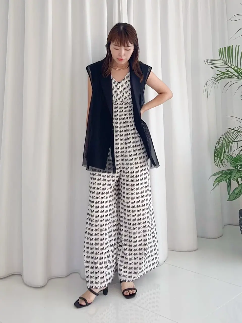 GRACE CONTINENTAL 古川温子 コーディネート画像