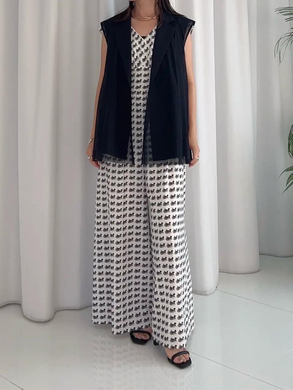 GRACE CONTINENTAL 古川温子 コーディネート画像