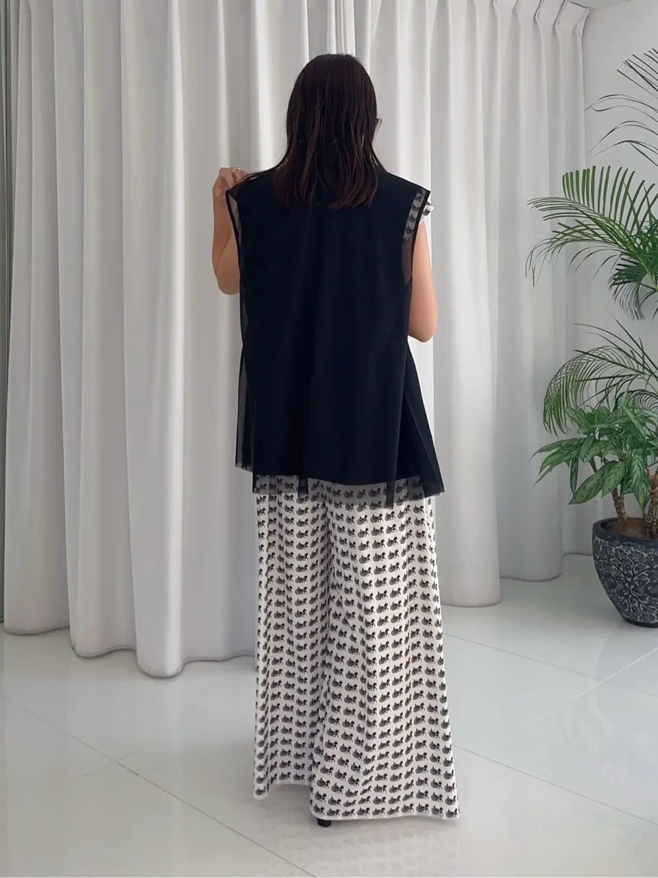 GRACE CONTINENTAL 古川温子 コーディネート画像