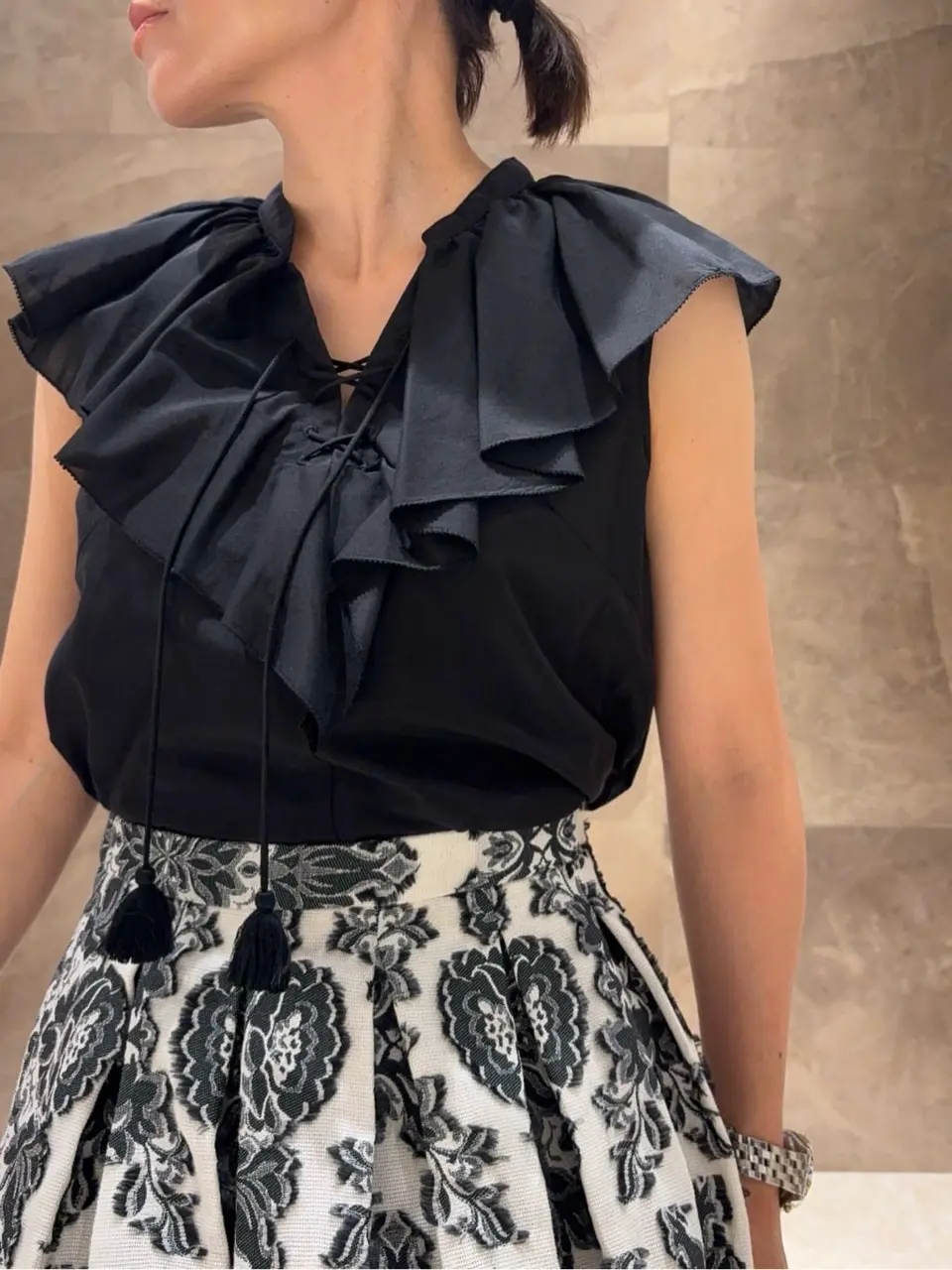 GRACE CONTINENTAL 穐山　香織 コーディネート画像