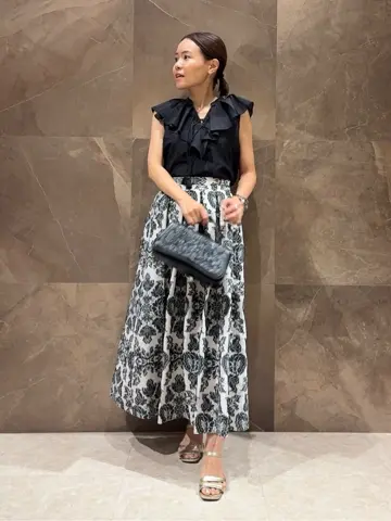 GRACE CONTINENTAL 穐山　香織 コーディネート画像