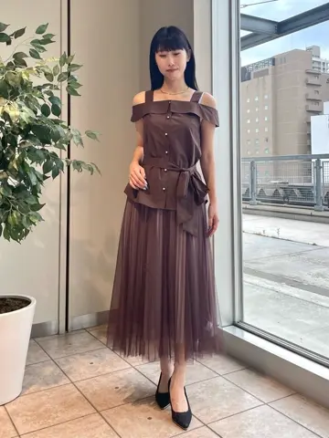 GRACE CONTINENTAL 端場　わかな コーディネート画像