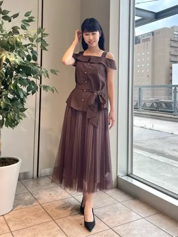 GRACE CONTINENTAL 端場　わかな コーディネート画像