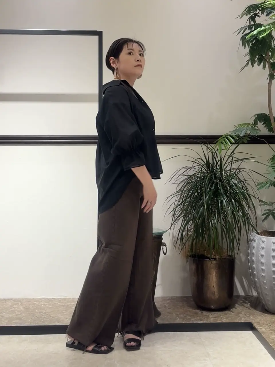 GRACE CONTINENTAL N.YURI コーディネート画像