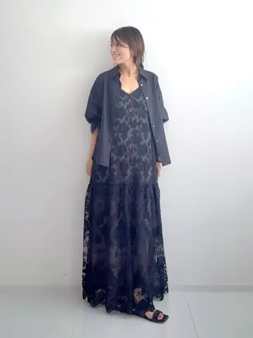 GRACE CONTINENTAL yukimi yonee コーディネート画像