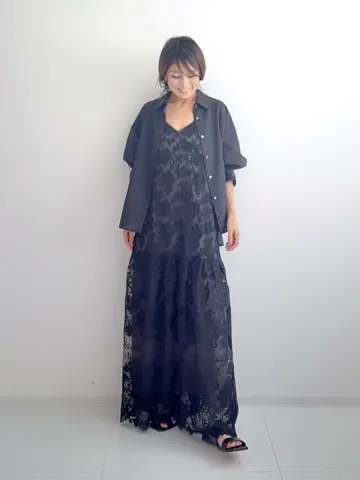 GRACE CONTINENTAL yukimi yonee コーディネート画像