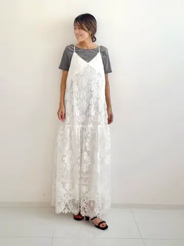 GRACE CONTINENTAL yukimi yonee コーディネート画像