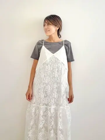 GRACE CONTINENTAL yukimi yonee コーディネート画像