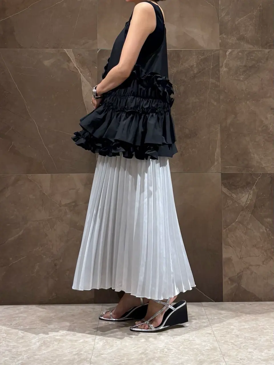 GRACE CONTINENTAL 穐山　香織 コーディネート画像