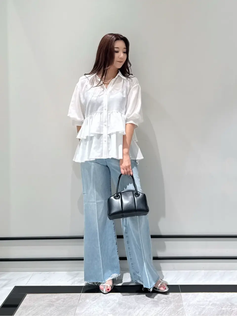 GRACE CONTINENTAL MOMOKO コーディネート画像