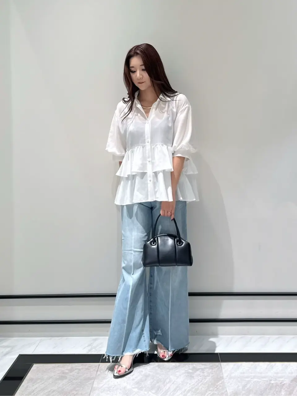 GRACE CONTINENTAL MOMOKO コーディネート画像