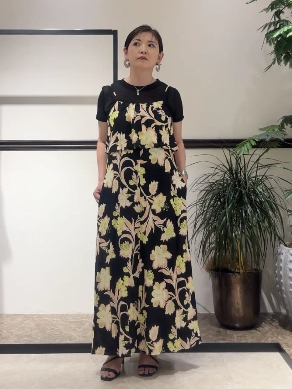 GRACE CONTINENTAL N.YURI コーディネート画像