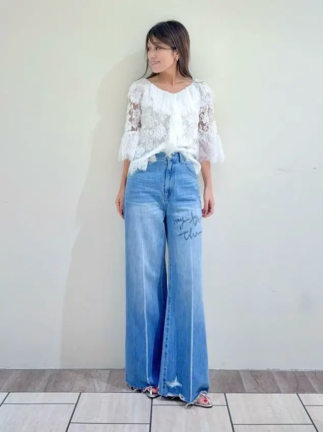 GRACE CONTINENTAL yukimi yonee コーディネート画像