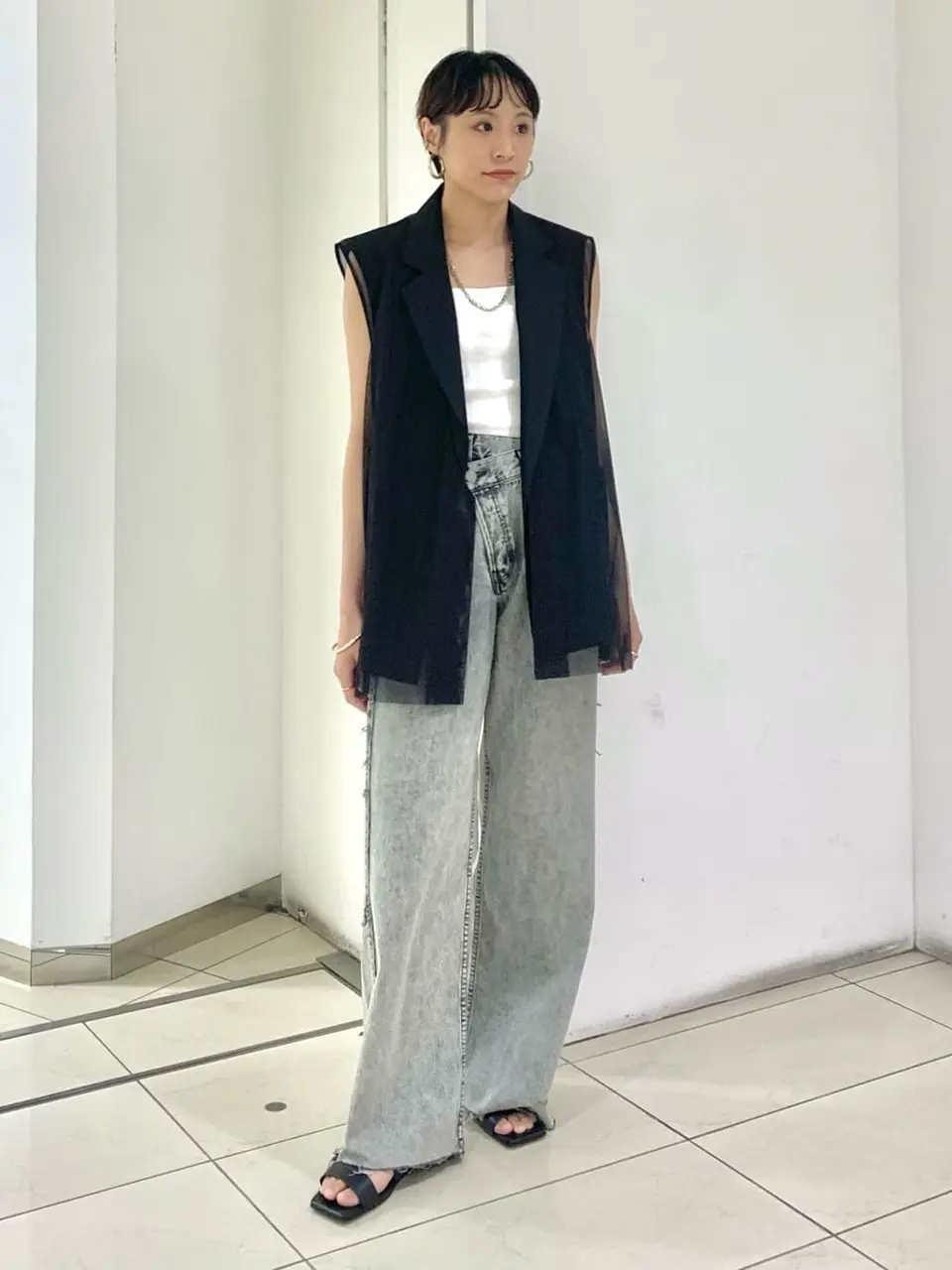 GRACE CONTINENTAL haruka iwasaki コーディネート画像